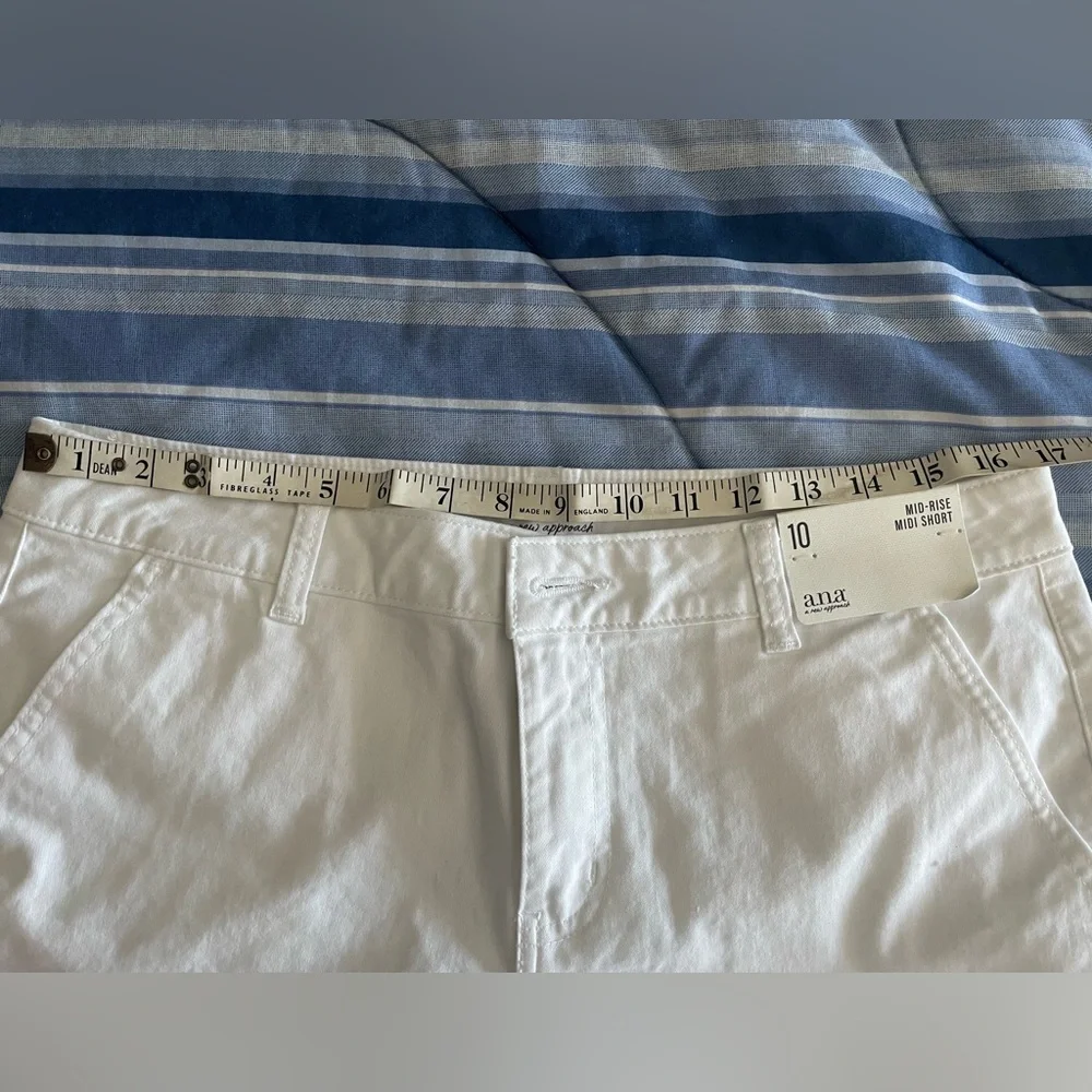 A.N.A Classic White Shorts